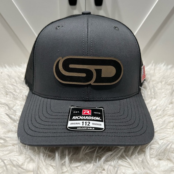 Laser engraved SDFC Richardson 112 Trucker Hat. - Picture 2 of 2